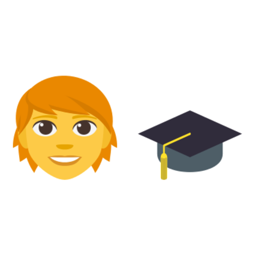 🧑🎓 Emoji Domain EmojiOne rendering